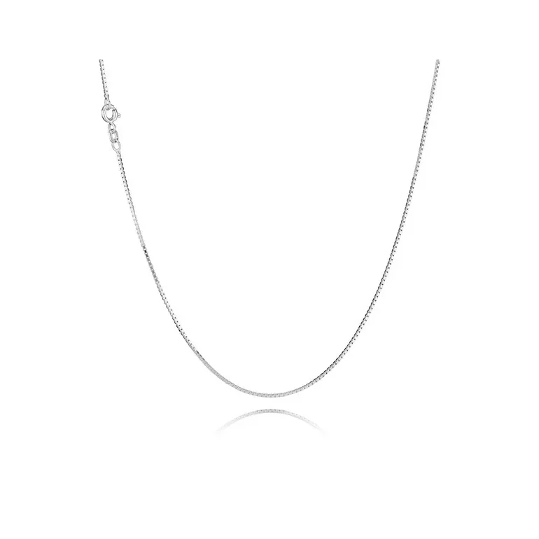 BNH: Venezia Halskde - Rhodineret Slv - forskellige lngder og bredder