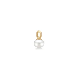 Julie Sandlau: Elaine Pendant Vedh�ng - Guld - Perle - YG14-PD419WHPL