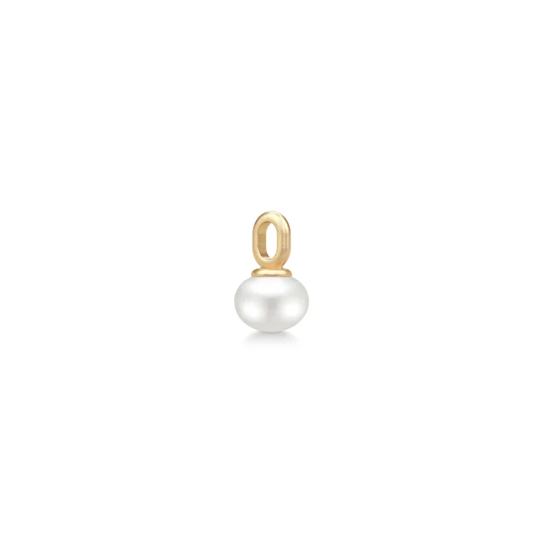 Julie Sandlau: Elaine Pendant Vedh�ng - Guld - Perle - YG14-PD419WHPL