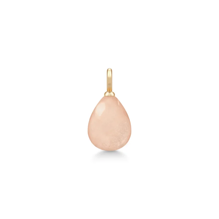 Julie Sandlau: Elina Pendant Vedh�ng - Guld - Rosy M�nesten - YG14-PD420RSMN