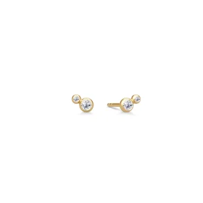 Julie Sandlau: Fina Earstud - �restikker - �reringe - Guld - Diamant - YG-ST229