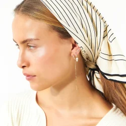 Julie Sandlau: Eden Ear Pendant - Vedhng - Guld - Perle - YG14-EP03