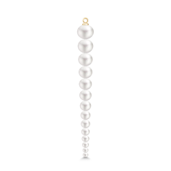 Julie Sandlau: Evie Ear Pendant - restikker - reringe - Guld - Perler - YG14-EP11