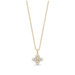 Julie Sandlau: Poem Pendant Vedhng - Guld - Topas - YG14-PD361WT