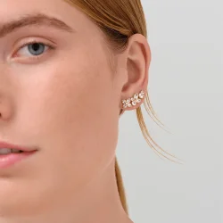 Julie Sandlau: Poem Earstud restikker - reringe - Guld - Topas - YG14-ST371WT