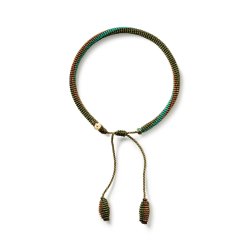 OLE LYNGGAARD COPENHAGEN: Life Armbnd Mocha - Guld - A3243-001