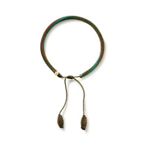 OLE LYNGGAARD COPENHAGEN: Life Armbnd Mocha - Guld - A3243-001