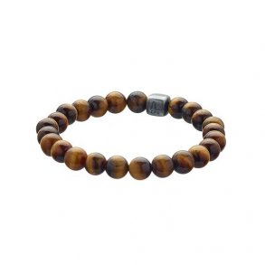 Alexander Lynggaard: ColorUp Tiger Eye armbnd (8mm) - 	C00220