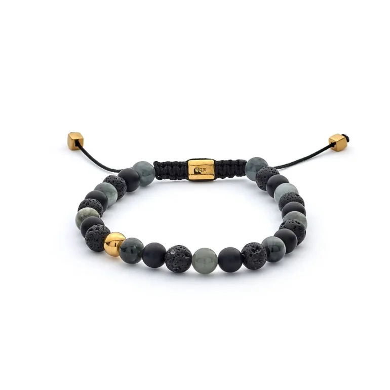 Alexander Lynggaard: Stockholm Braided armbnd (6mm) - B0013