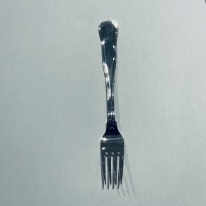 Gense:  Dobbelt riflet Barnegaffel - Slv