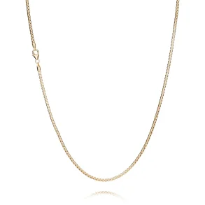 BNH: Venezia Halskde - Rund - Forgyldt Slv - forskellige lngder og bredder