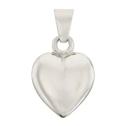 BNH: Hjerte vedhng - Sterling slv