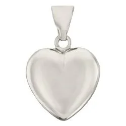 BNH: Hjerte vedhng - Sterling slv