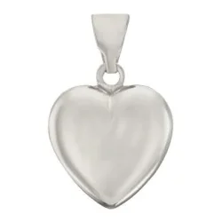 BNH: Hjerte vedhng - Sterling slv