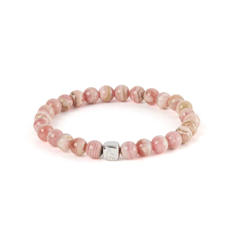 Alexander Lynggaard: ColorUp Rhodochrosite armb�nd (6mm) - C01290