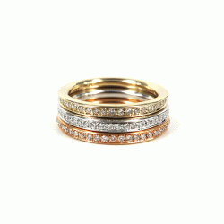 Guldbrandsen: Slice Ring - 14 KT. Guld &amp; Brillanter - GUR008-Y