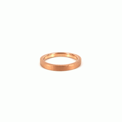 Guldbrandsen: Slice Ring Rustik - 14 KT. Rosaguld - GUR002-PG
