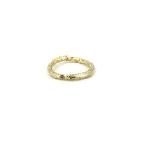 Guldbrandsen: Rustik Ring Nr. 2 - 14 KT. Rdguld - Rustik-2YG