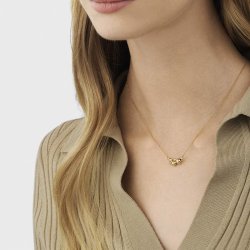 Georg Jensen: Moonlight Grapes Halskde m. Vedhng - Guld - Diamant - 20001195