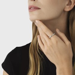 Georg Jensen: Reflect Ring - Slv - 20001090