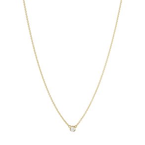 Georg Jensen: GJ Signature Diamonds Halskde - Vedhng - Guld - Diamant - 20001257