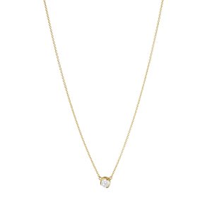 Georg Jensen: GJ Signature Diamonds Halskde - Vedhng - Guld - Diamant - 20001259