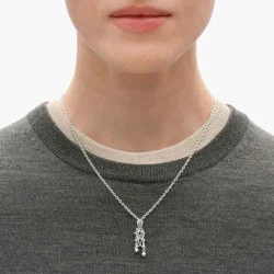 Georg Jensen: Weft Vedh�ng Halsk�de- Medium - S�lv - 20002085