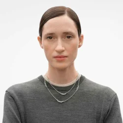 Georg Jensen: Weft Halsk�de - 90cm - S�lv - 20002086