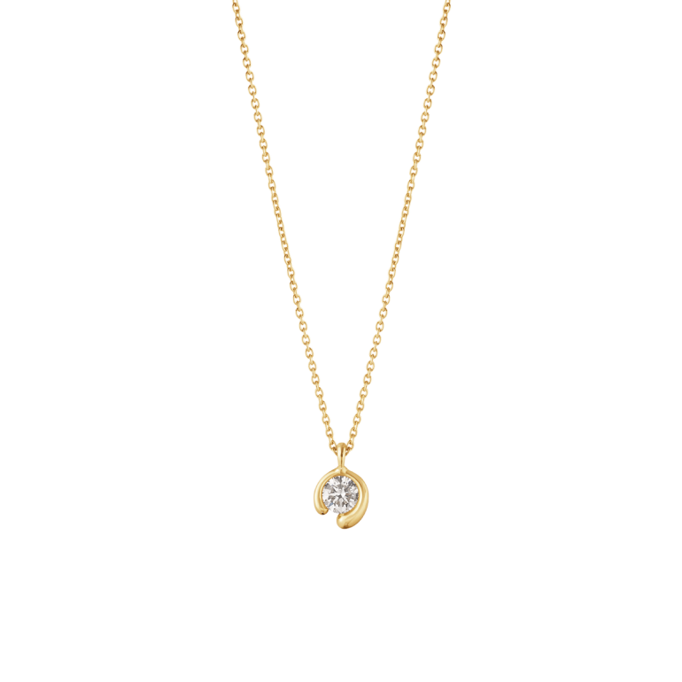 Georg Jensen: Mercy Halskde m. vedhng - Guld - 20001085