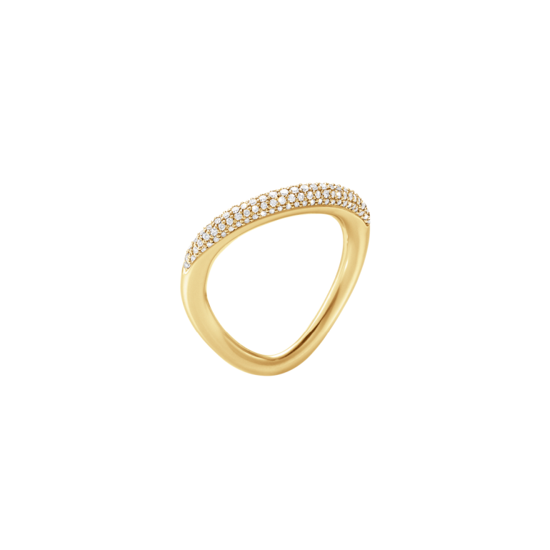 Georg Jensen: Offspring Ring - 18kt guld - Diamanter - 20000990
