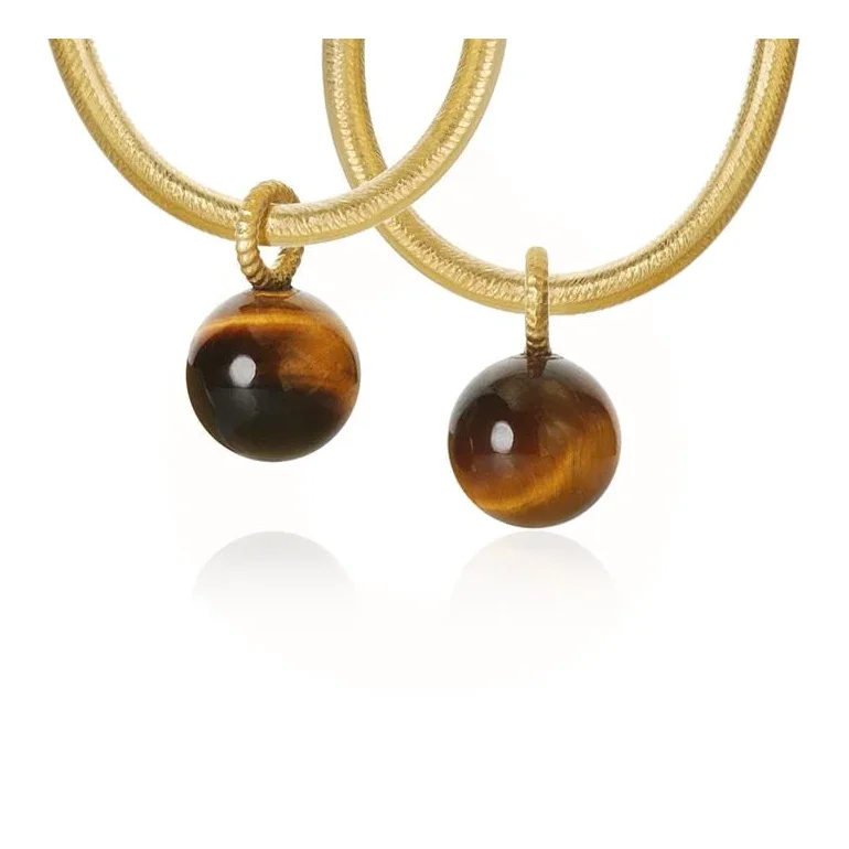 Dulong: Globe Vedhng Guld Med Tigerje - 17270A11-2