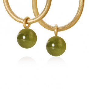 Dulong: Globe vedhng med vesuvian - Guld - 17270A09-2