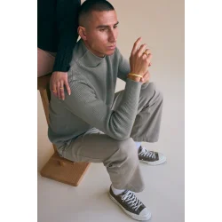 IX Studios: IX Crunchy Cuff Bracelet armbnd - Guldbelagt slv - DMV0016GD