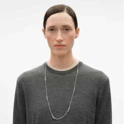 Georg Jensen: Weft Halsk�de - 90cm - S�lv - 20002086