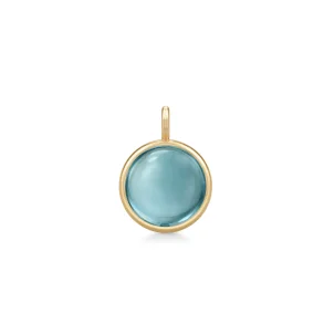 Julie Sandlau: Prime Pendant Vedhng - Guld - Kvarts - YG14-PD363AQBLUQ