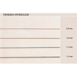BNH: Venezia halskde - hvidguld - 14KT - forskellige lngder og bredder