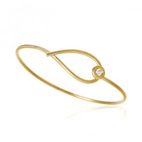 Dulong: Kharisma Armring - Guld & Brillant - 162410A5018