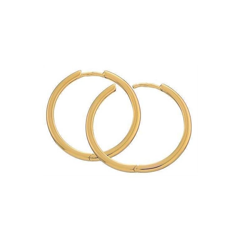 BNH: Knk Creoler - 14kt Rdguld