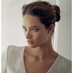 Julie Sandlau: Fina halskde - Guldbelagt - NL549GDCZ