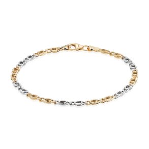 BNH: Ocean 1 armbnd - 14kt Guld - 3,3mm - Hul - OC11433018RHC