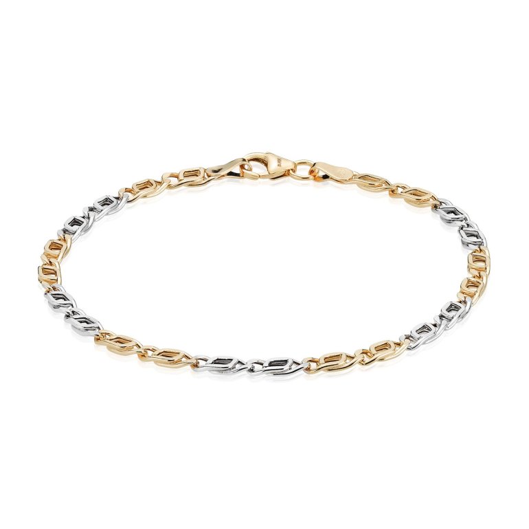 BNH: Ocean 1 armbnd - 14kt Guld - 3,3mm - Hul - OC11433018RHC