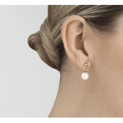 Georg Jensen: Magic reringe - 18 Karat Guld/Brillant/perle - 3519643