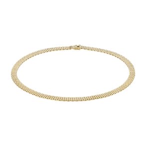 BNH: Murstens Halsk�de - Guld - 14 KT - 7 rk - 45 cm 