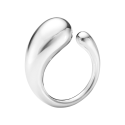 Georg Jensen: Mercy, Ring, Stor, Slv, 20000083