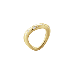 Georg Jensen: Offspring, Ring, 18kt guld, Diamanter, 20000071
