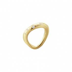 Georg Jensen: Offspring, Ring, 18kt guld, Diamanter, 20000071