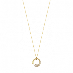 Georg Jensen: Mercy Halskde - Guld Pav - 10017828