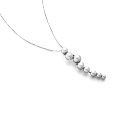 Georg Jensen: Moonlight Grapes Halskde m. Vedhng - Slv - 20000661