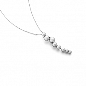 Georg Jensen: Moonlight Grapes Halskde m. Vedhng - Slv - 20000661