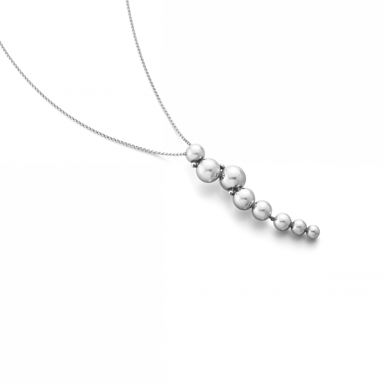 Georg Jensen: Moonlight Grapes Halskde m. Vedhng - Slv - 20000661